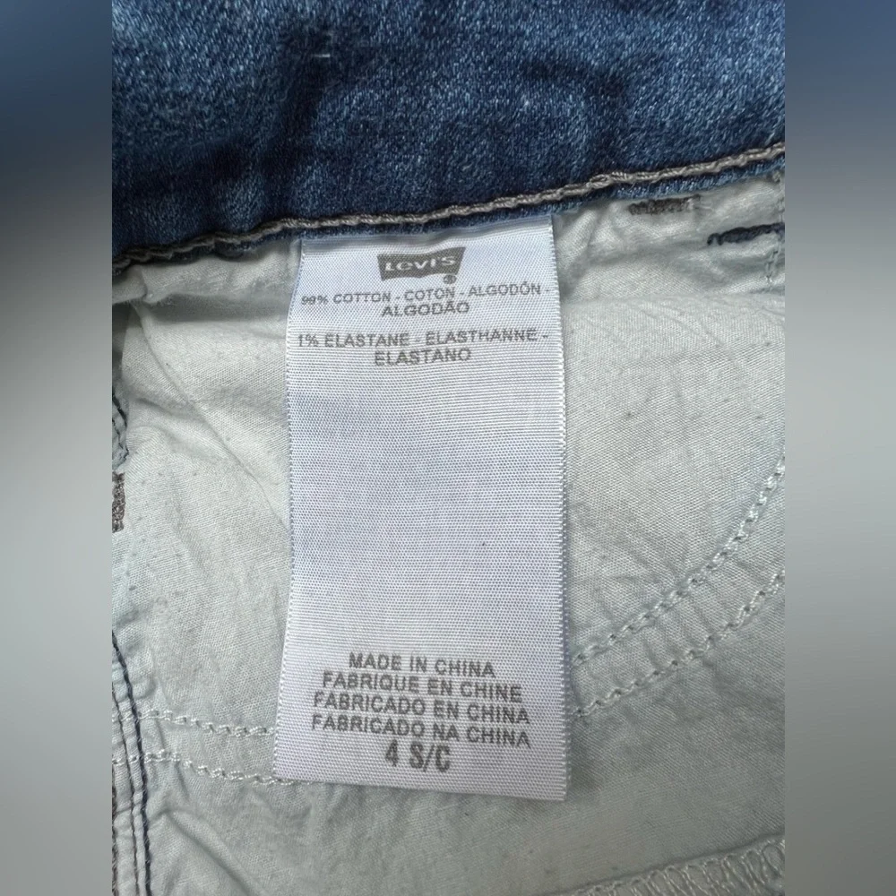 Levi’s 526 Jeans Women’s Slender Boot Blue Flap Pockets, Red Tag R, Size 4 - Picture 8 of 12